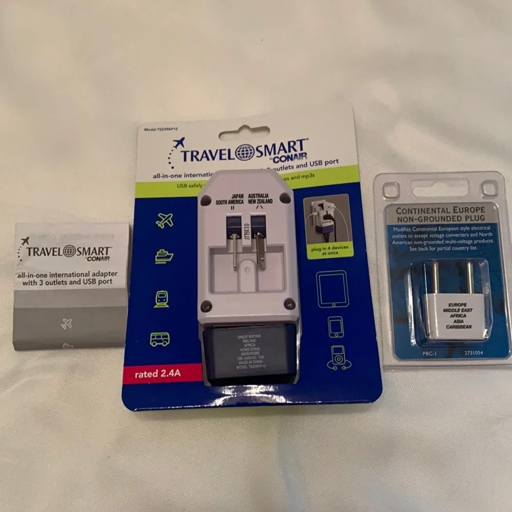 TWO International Adapters for Electronics